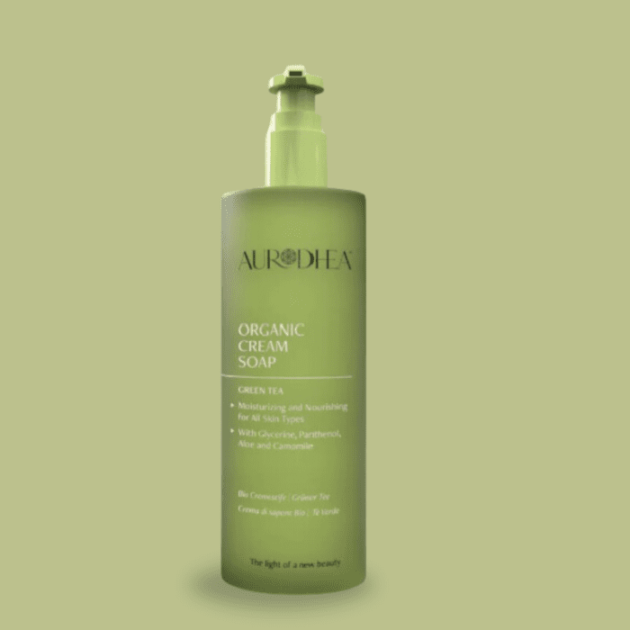 CREME DE SAVON AU THE VERT