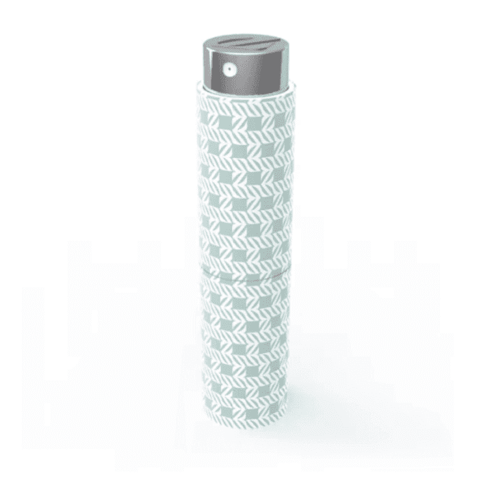 ETUIS RECHARGEABLE BLANC VERT